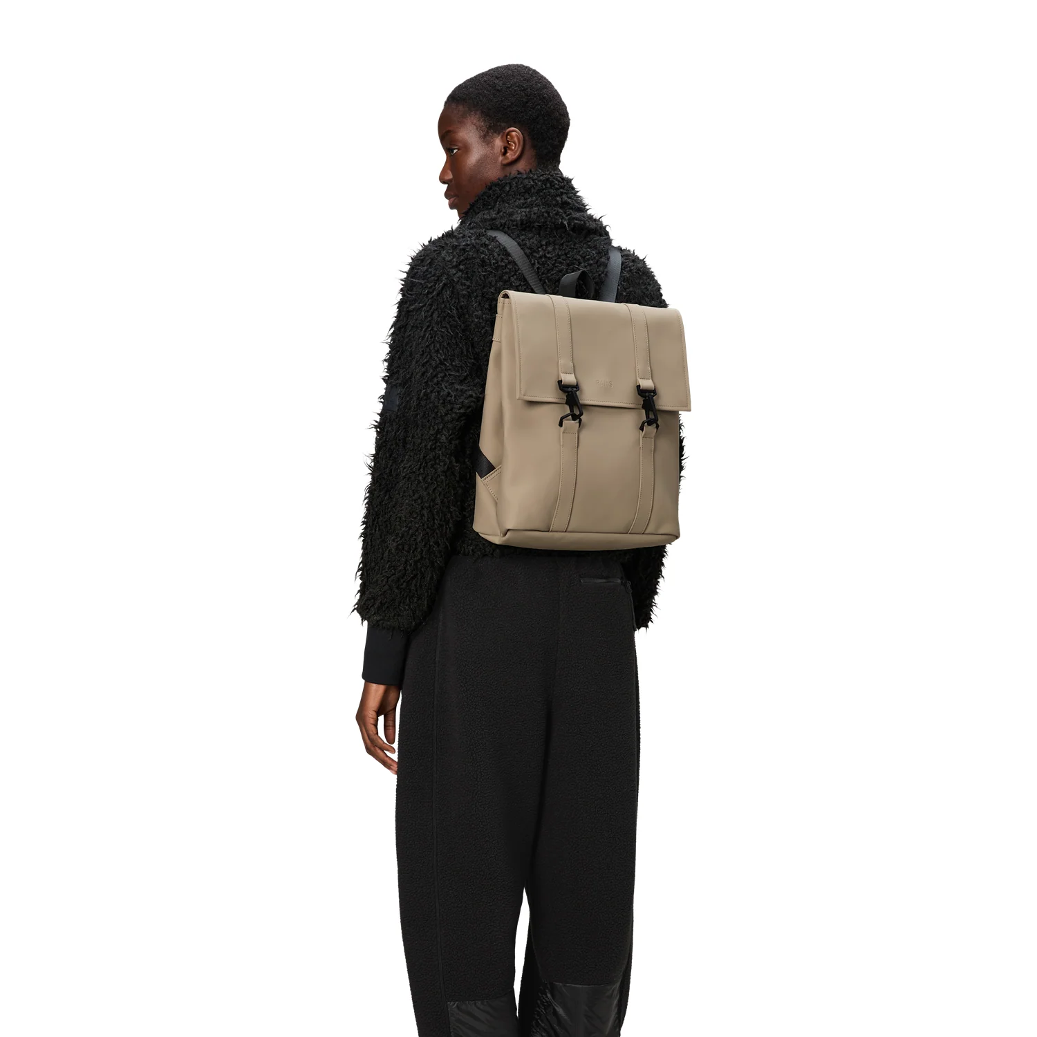 Rains Beige MSN Bag Mini R13310-133 - Image 2