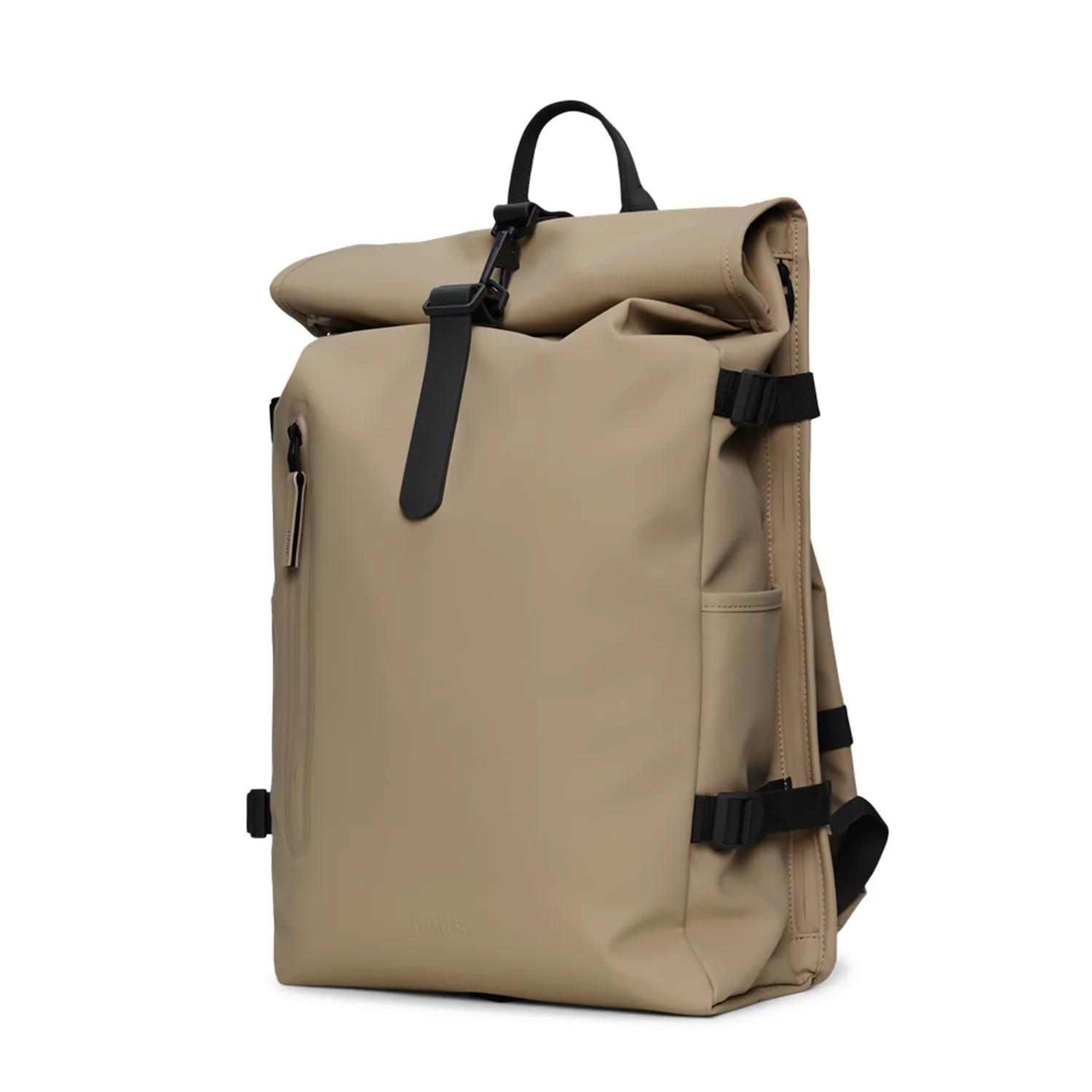 Rains Beige Rolltop Backpack Large R14590-133 - Image 4