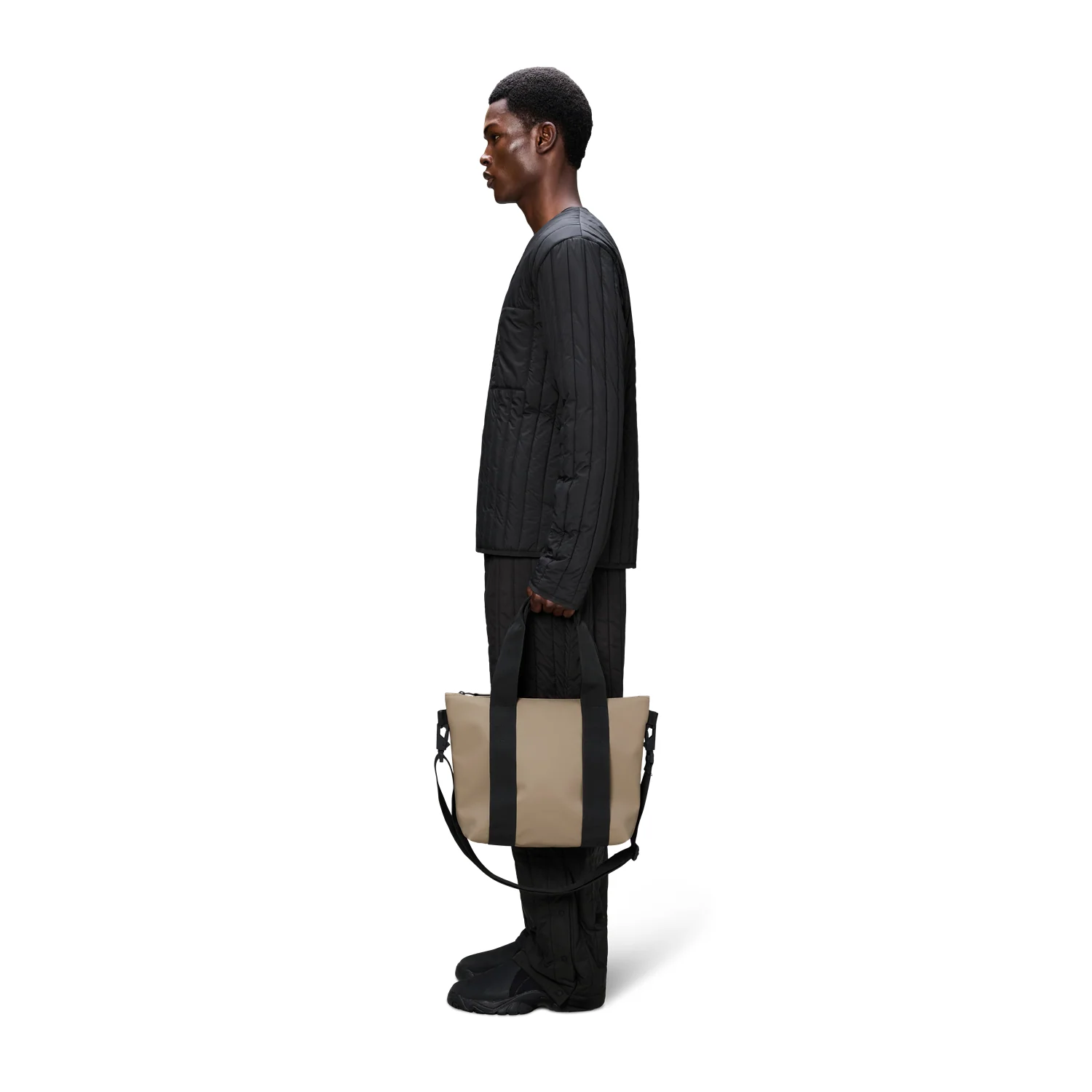 Rains Beige Shopper Micro R14180-133 - Image 4