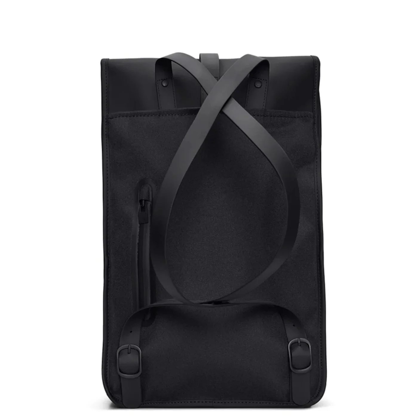 Rains Black Backpack R13000-01 - Image 4