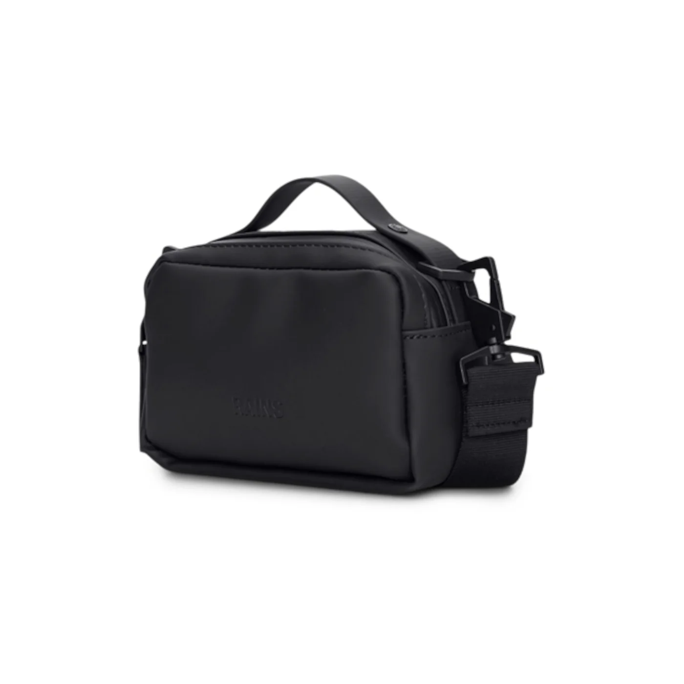 Rains Box Black Crossbody Bag R14120-01 - Image 4