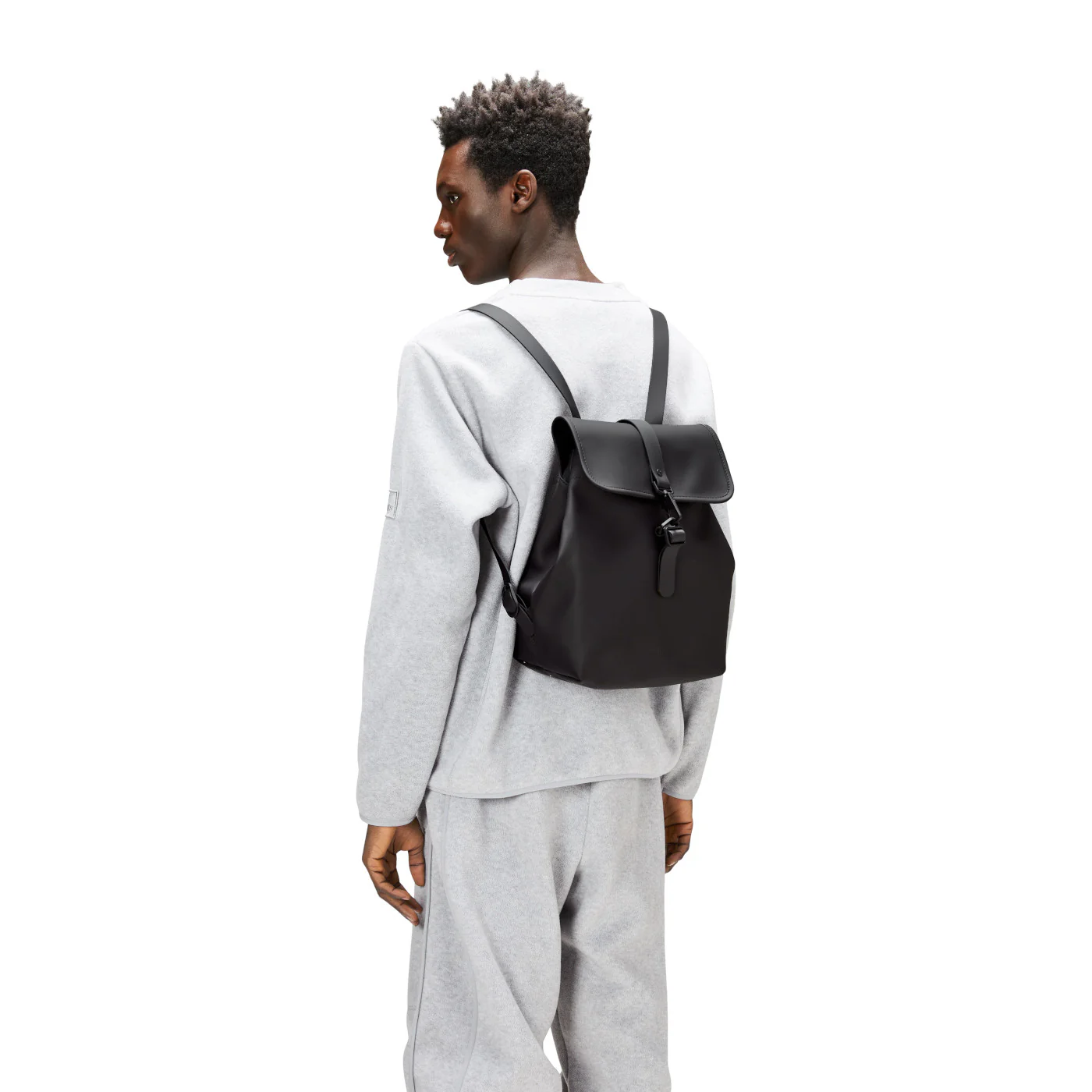 Rains Bucket Black Backpack R13040-01 - Image 3