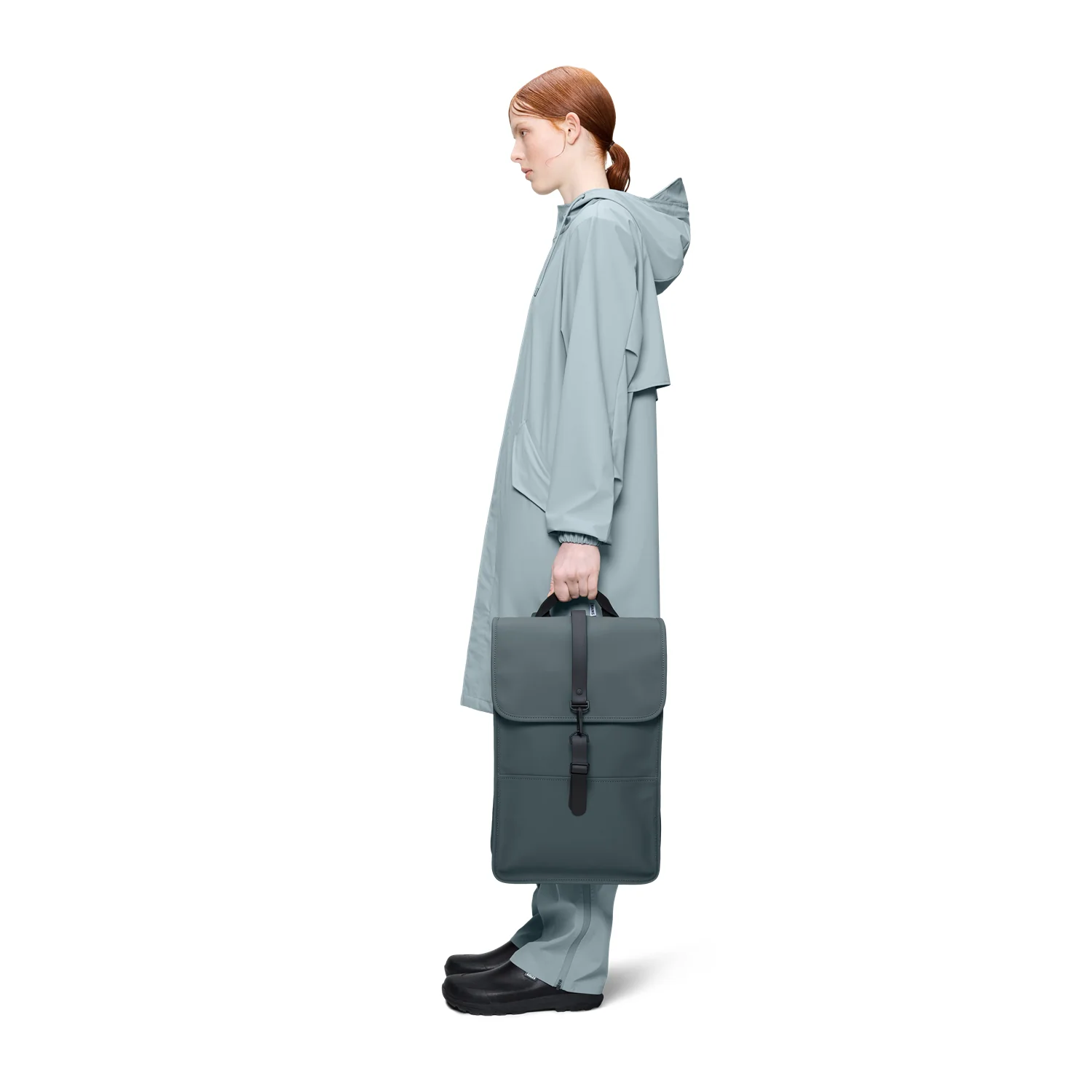 Rains Dark Grey Backpack R13000-153 - Image 3