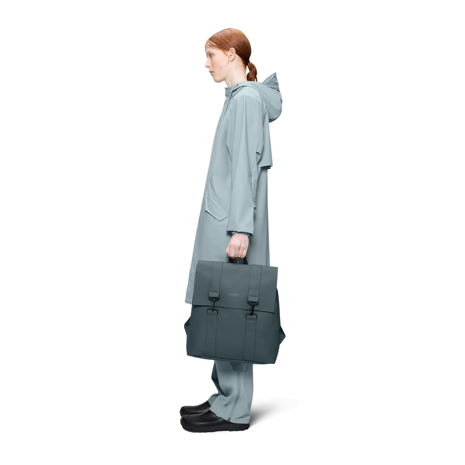 Rains Dark Grey MSN Bag R13300-153 - Image 2