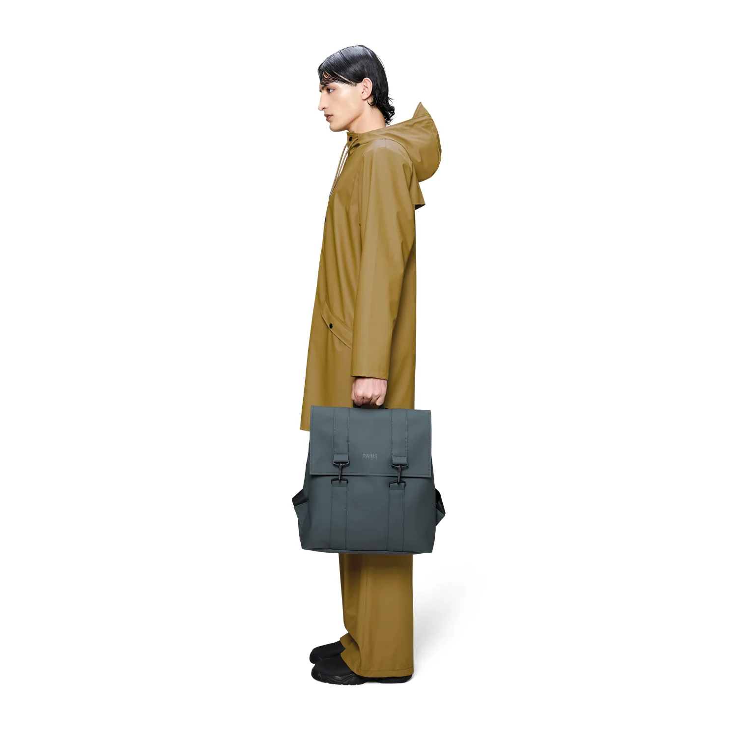 Rains Dark Grey MSN Bag R13300-153 - Image 3