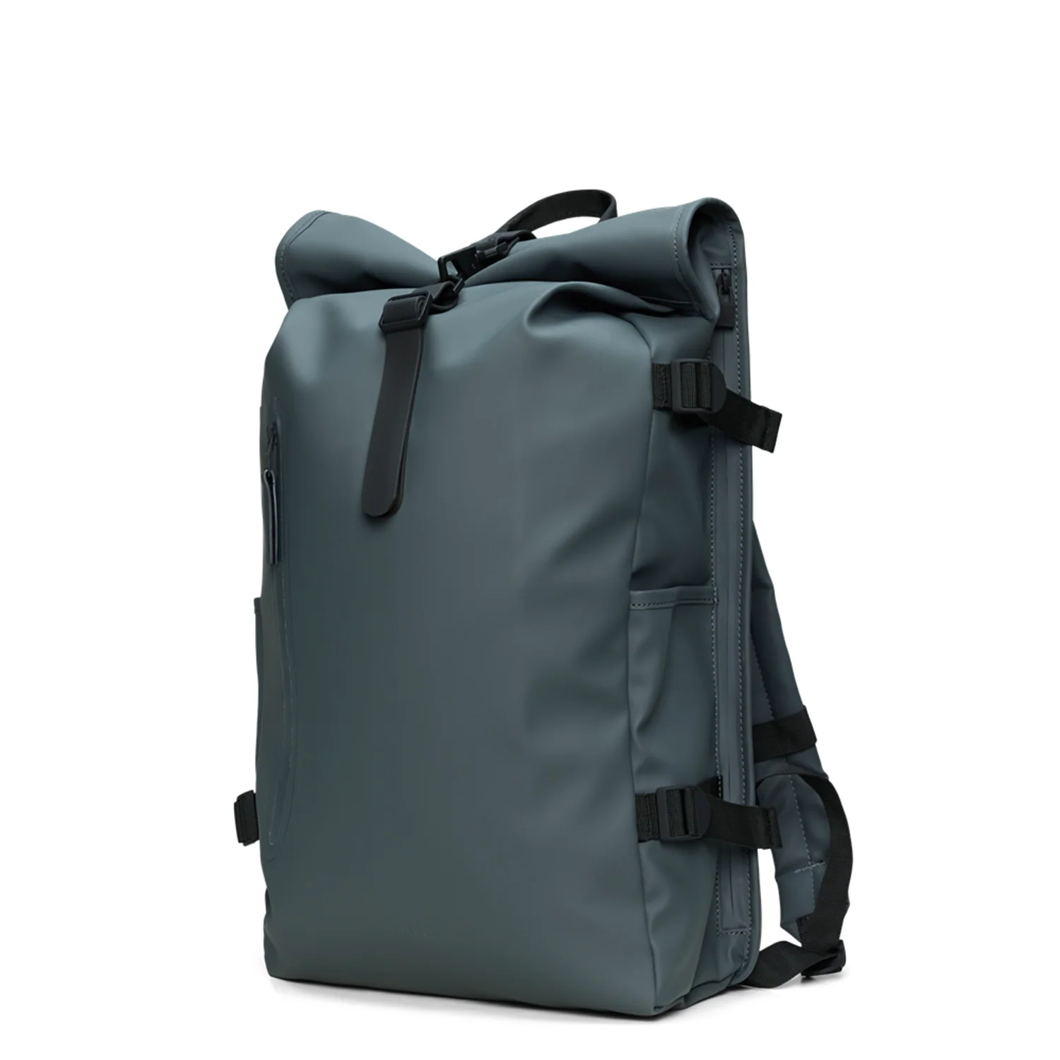 Rains Dark Grey Rolltop Backpack Large R14590-153 - Image 4