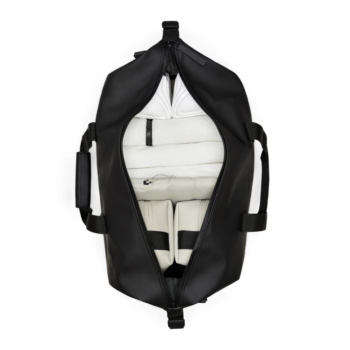 Rains Hilo Black Travel Bag R14200-01 - Image 5
