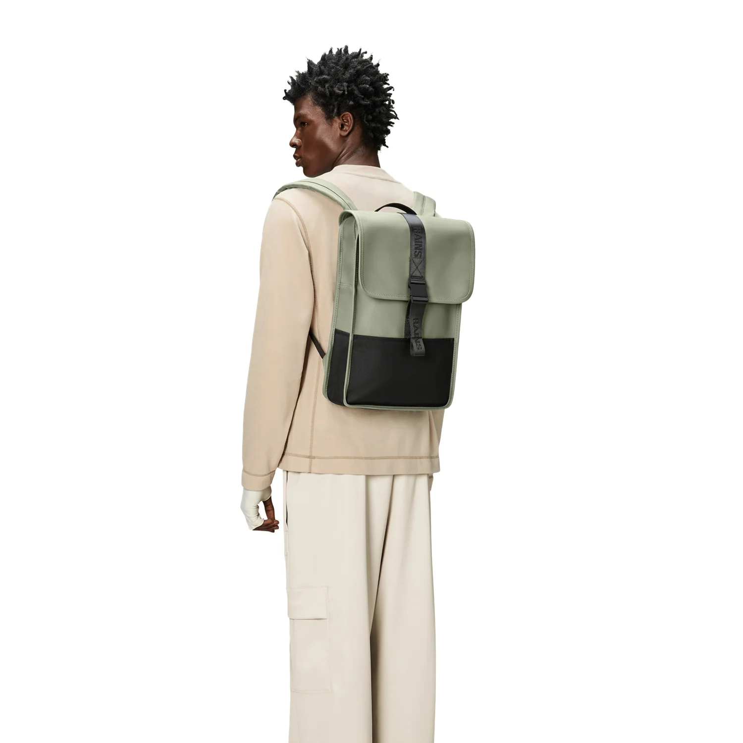 Rains Mini Green Backpack R14300-108 - Image 2