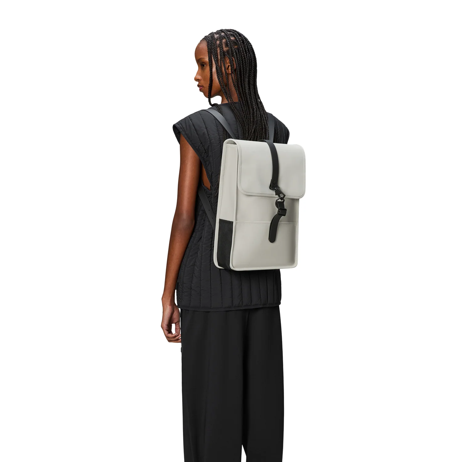 Rains Mini Grey Backpack R13020-103 - Image 2