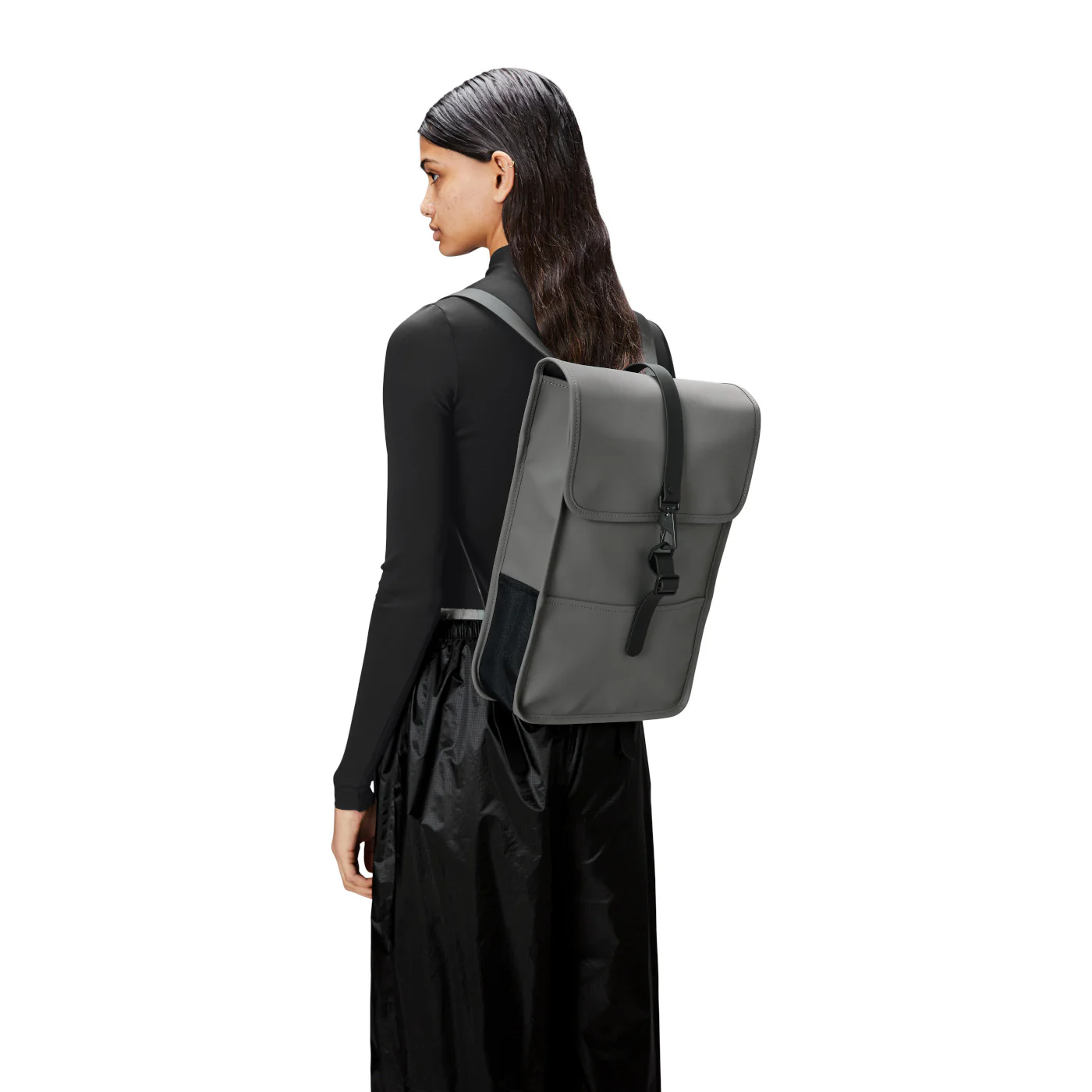 Rains Mini Grey Backpack R13020-13 - Image 2