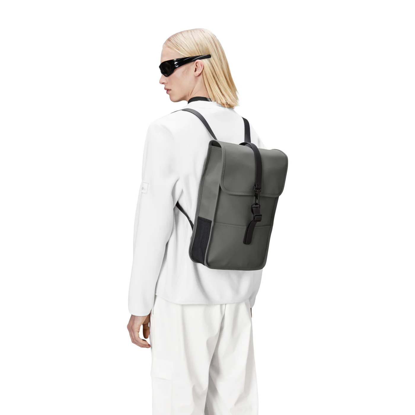 Rains Mini Grey Backpack R13020-13 - Image 3