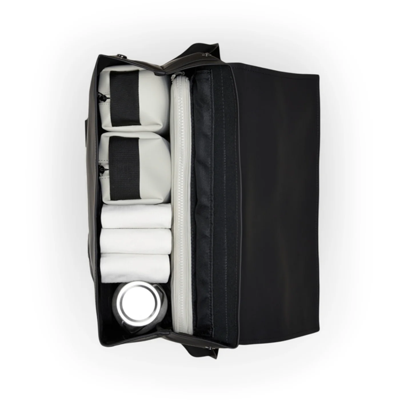 Rains MSN Black Backpack R13300-01 - Image 5