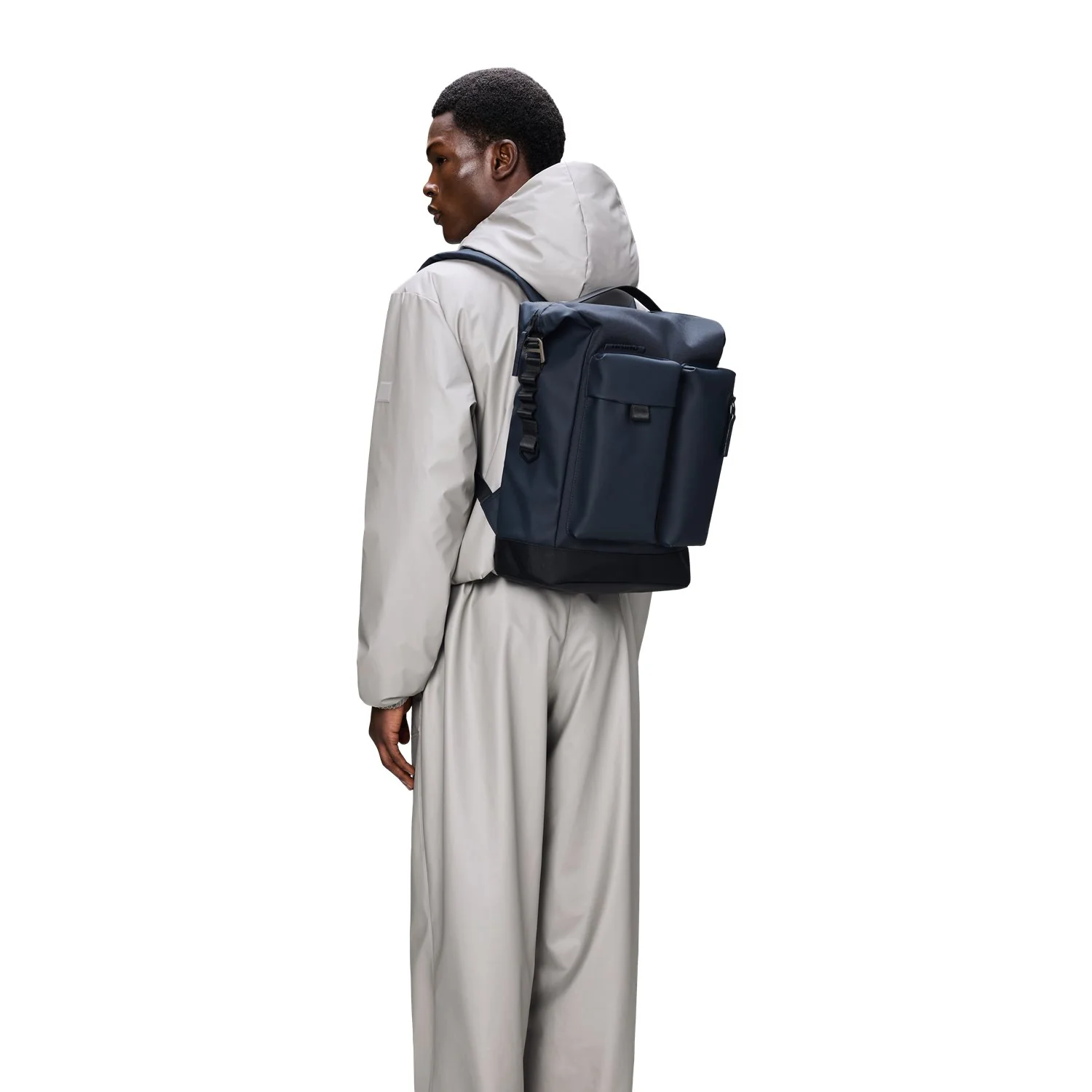 Rains Otaru Navy Backpack R12960-47 - Image 2