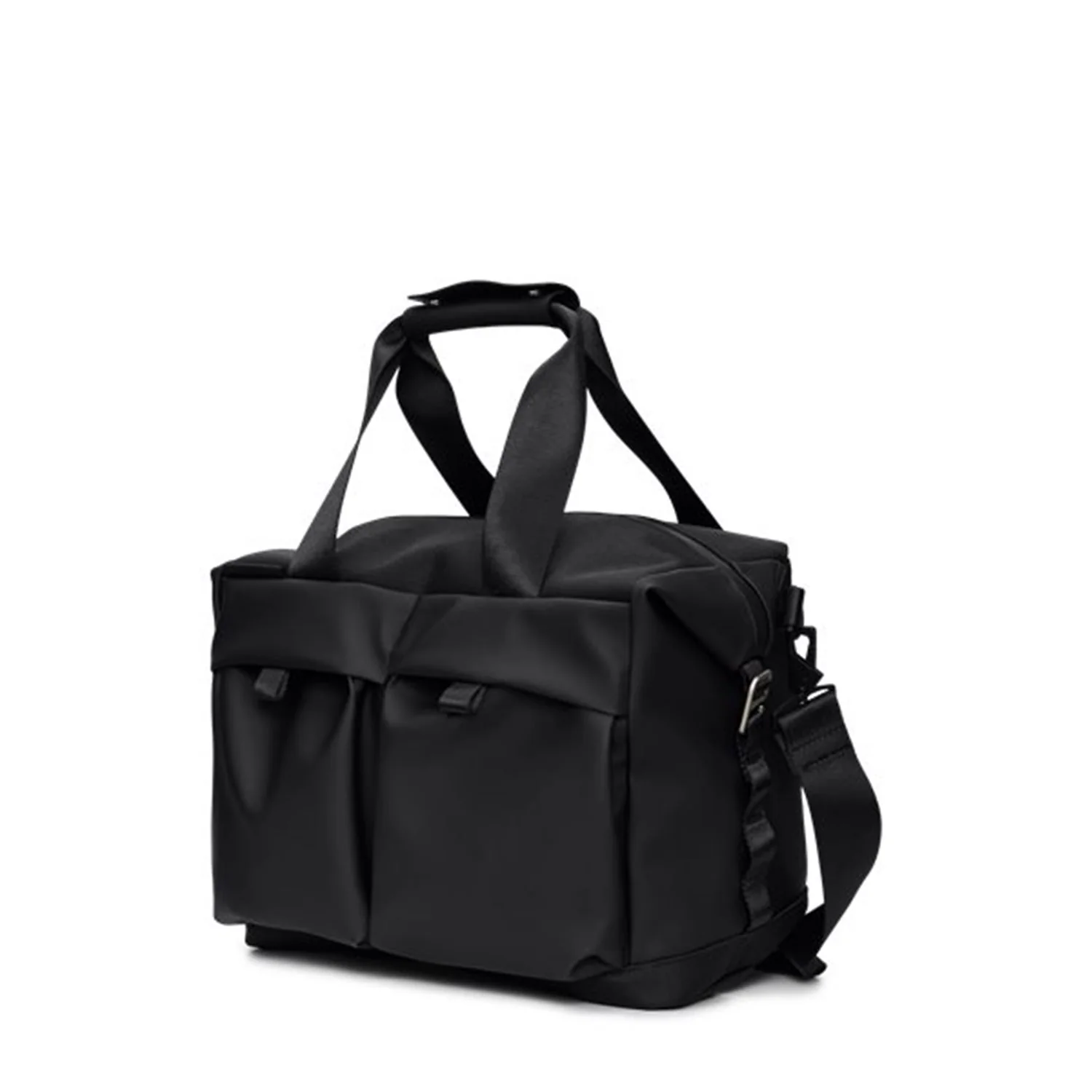 Rains Otaru Small Black Weekend Bag R12970-01 - Image 4