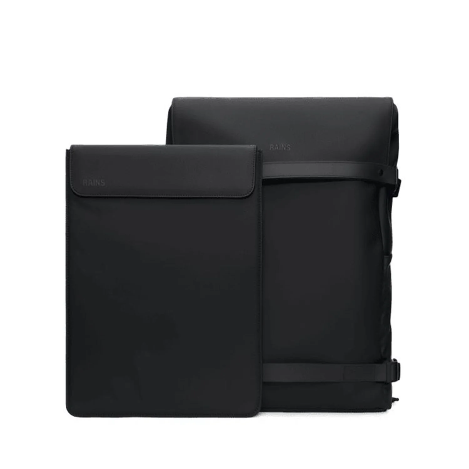 Rains OTG Black Backpack R15690-01 - Image 5
