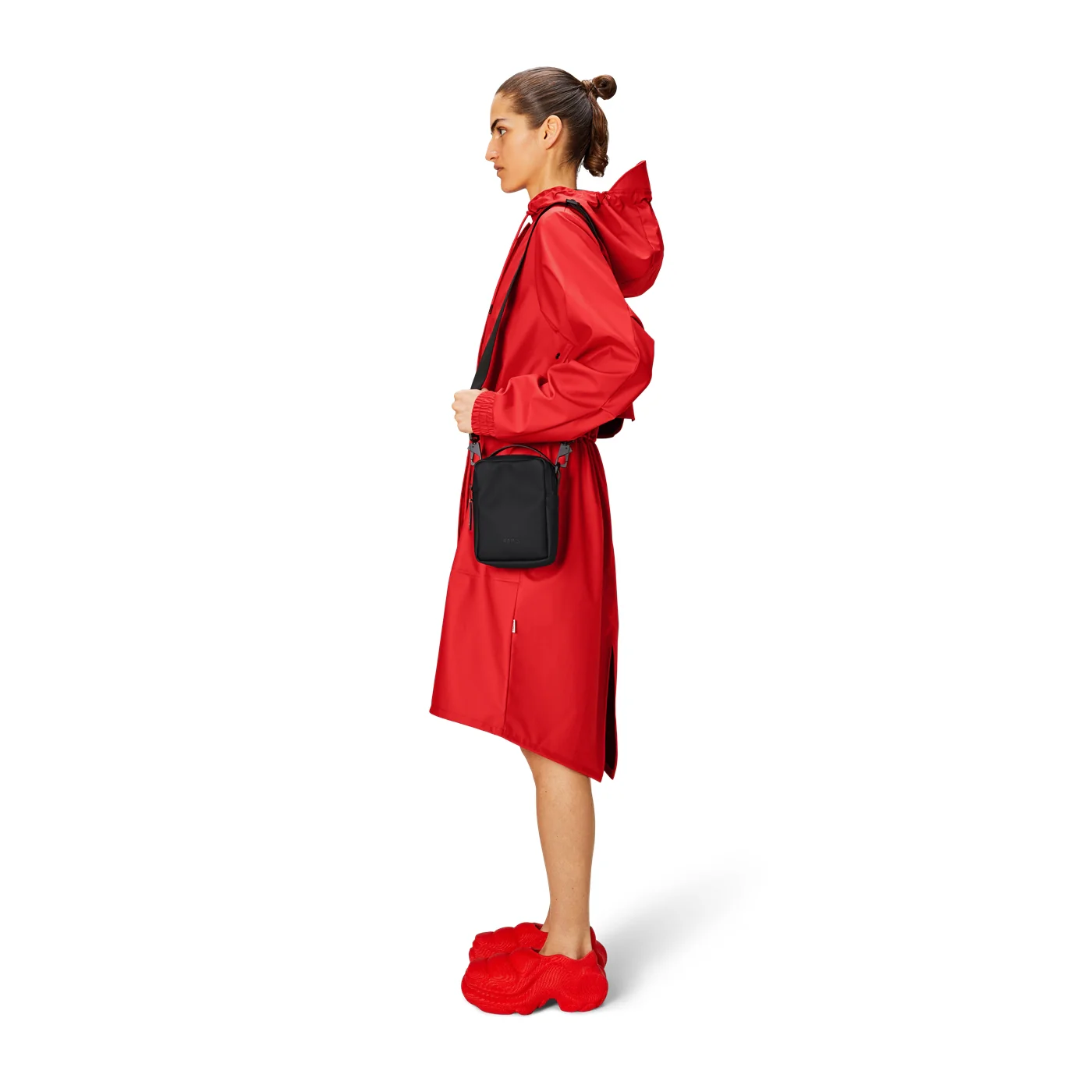 Rains Reporter Black Crossbody Bag R14920-01 - Image 3