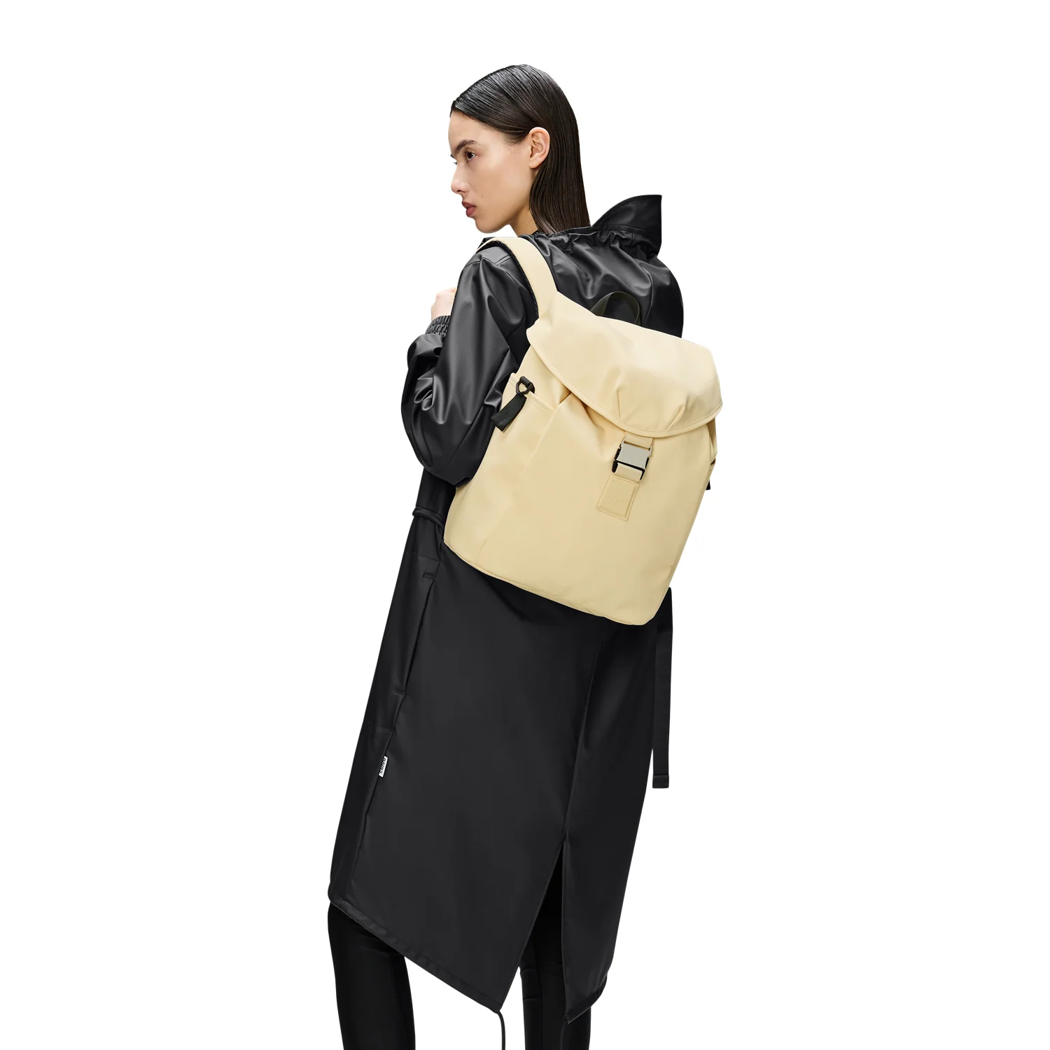 Rains Valera Beige Bucket Backpack R14840-133 - Image 2