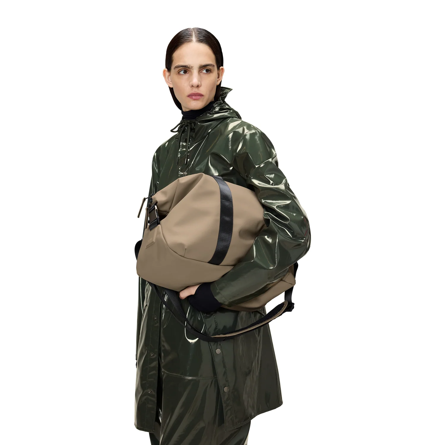 Rains Valera Beige Weekend Bag Small R12880-133 - Image 2