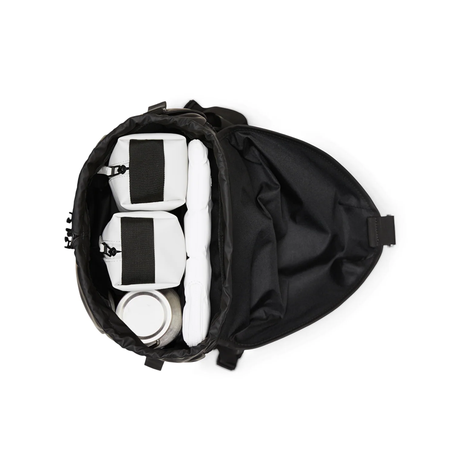 Rains Valera Black Bucket Backpack R14840-01 - Image 6