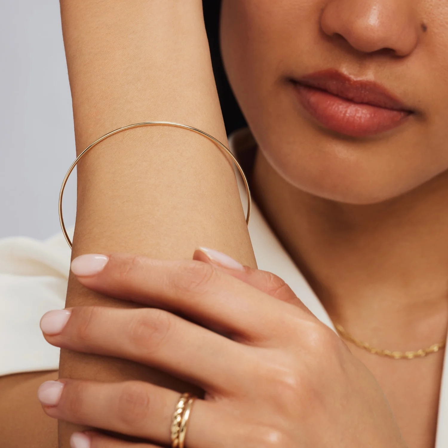 Rivoli Méline 14 karat gold bangle IB320141 - Image 3