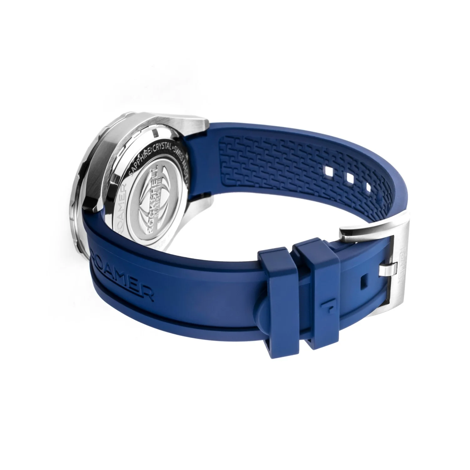 Roamer Rockshell Mark III Scuba Blue Men's Watch 867833-41-45-02 - Image 2
