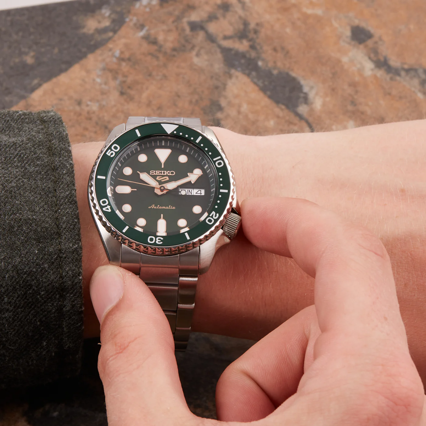 Seiko 5 Sports Automatic Watch SRPD63K1 - Image 3