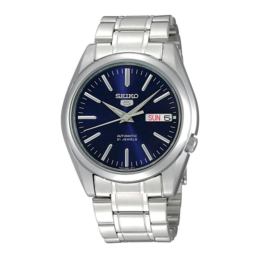 Seiko 5 Sports Silver Automatic Watch SNKL43K1 - Image 3