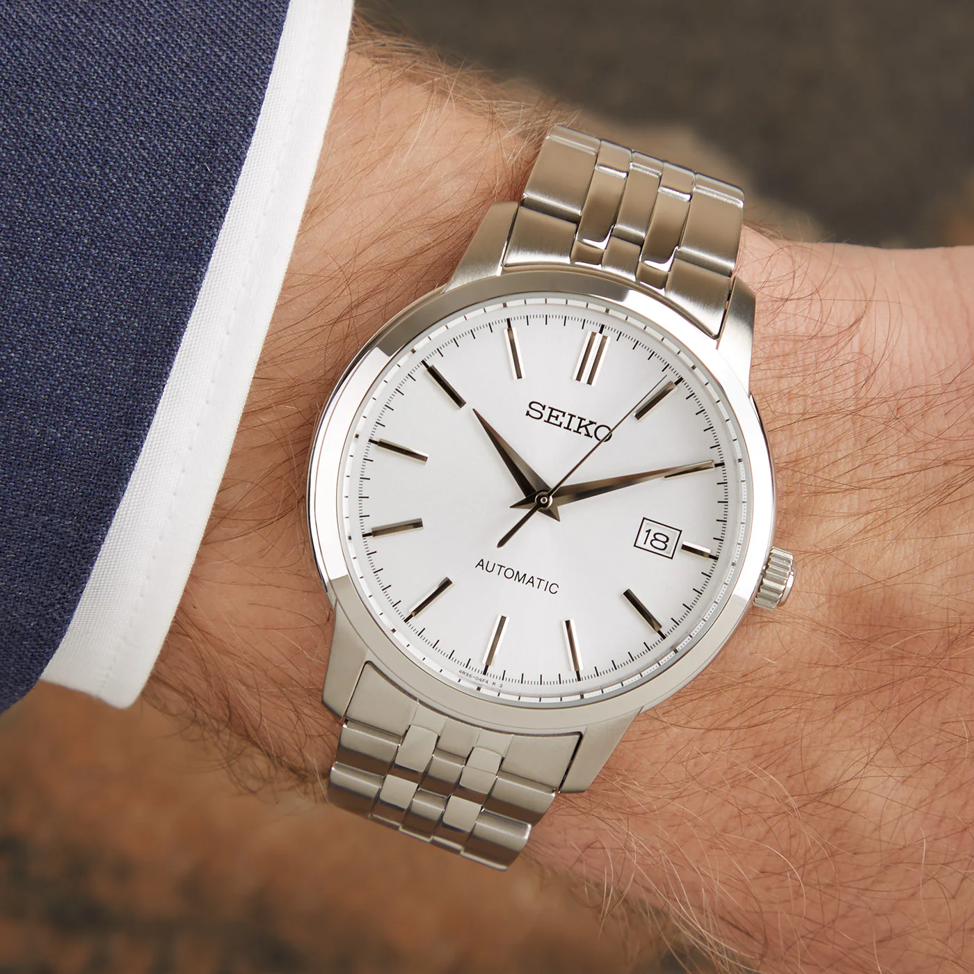 Seiko Silver Watch SRPH85K1 - Image 2