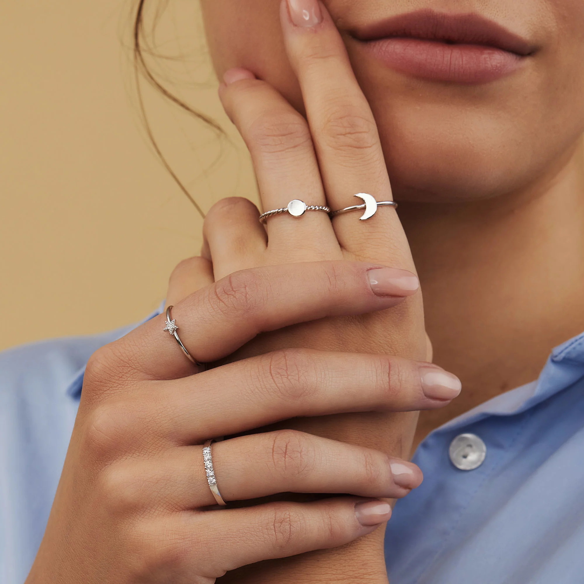 Selected Jewels Julie Belle 925 Sterling Zilveren Ring SJ300012-58 - Image 3