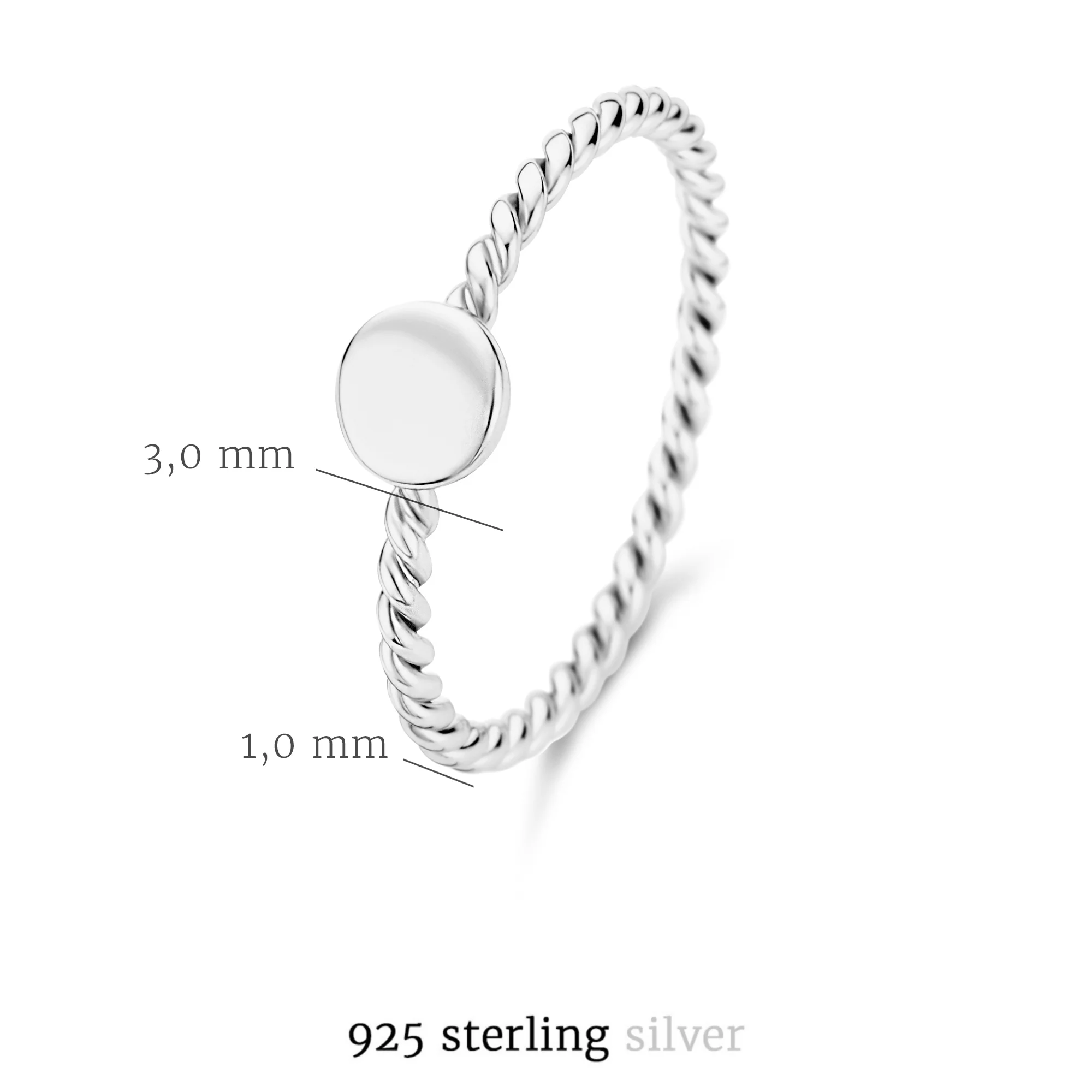 Selected Jewels Julie Belle 925 Sterling Zilveren Ring SJ300012-58 - Image 4