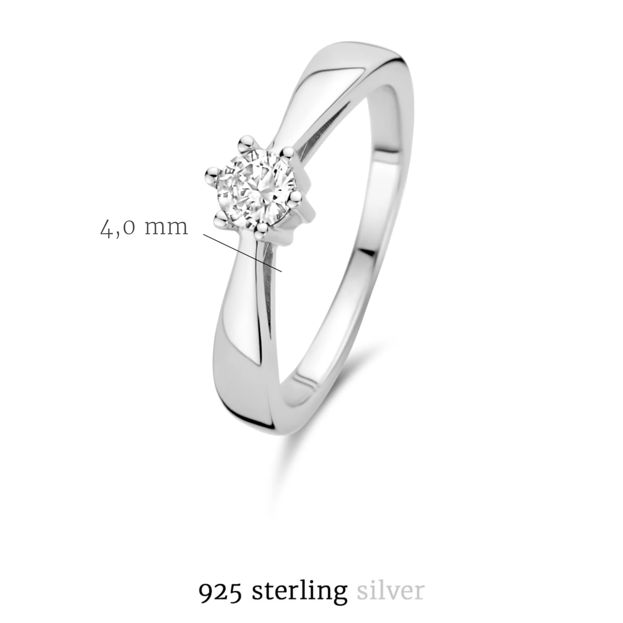 Selected Jewels Mila Elodie 925 sterling zilveren ring SJ0210303-60 - Image 6
