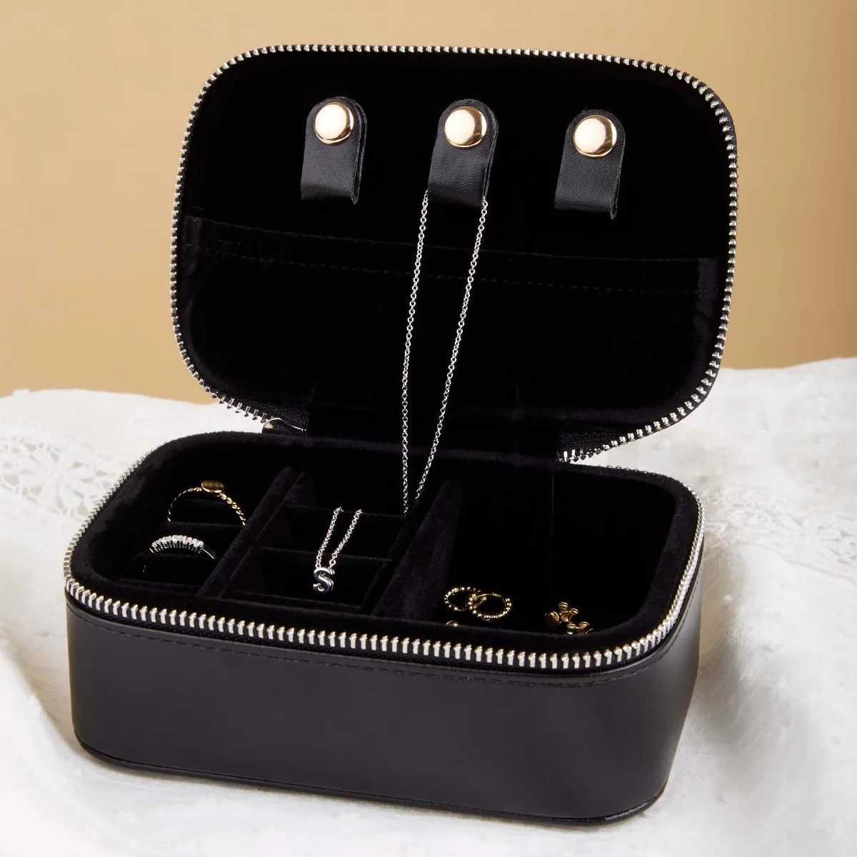Selected Jewels Selected Gifts Black Jewelry Box SJJB505001 - Image 2