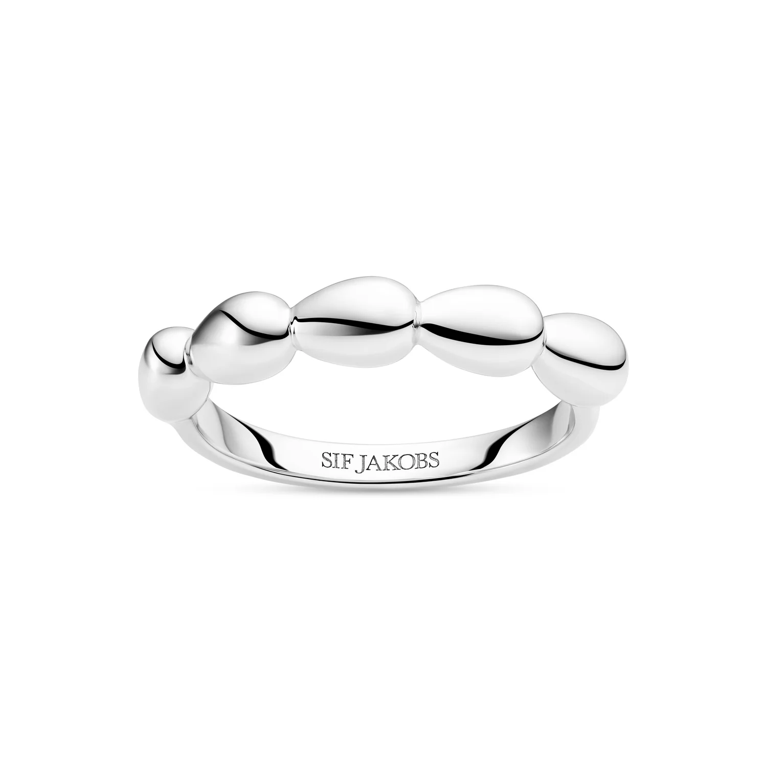 Sif Jakobs 925 Sterling Silver Goccia Piccolo Pianura Ring SJ-R2594-52 - Image 3