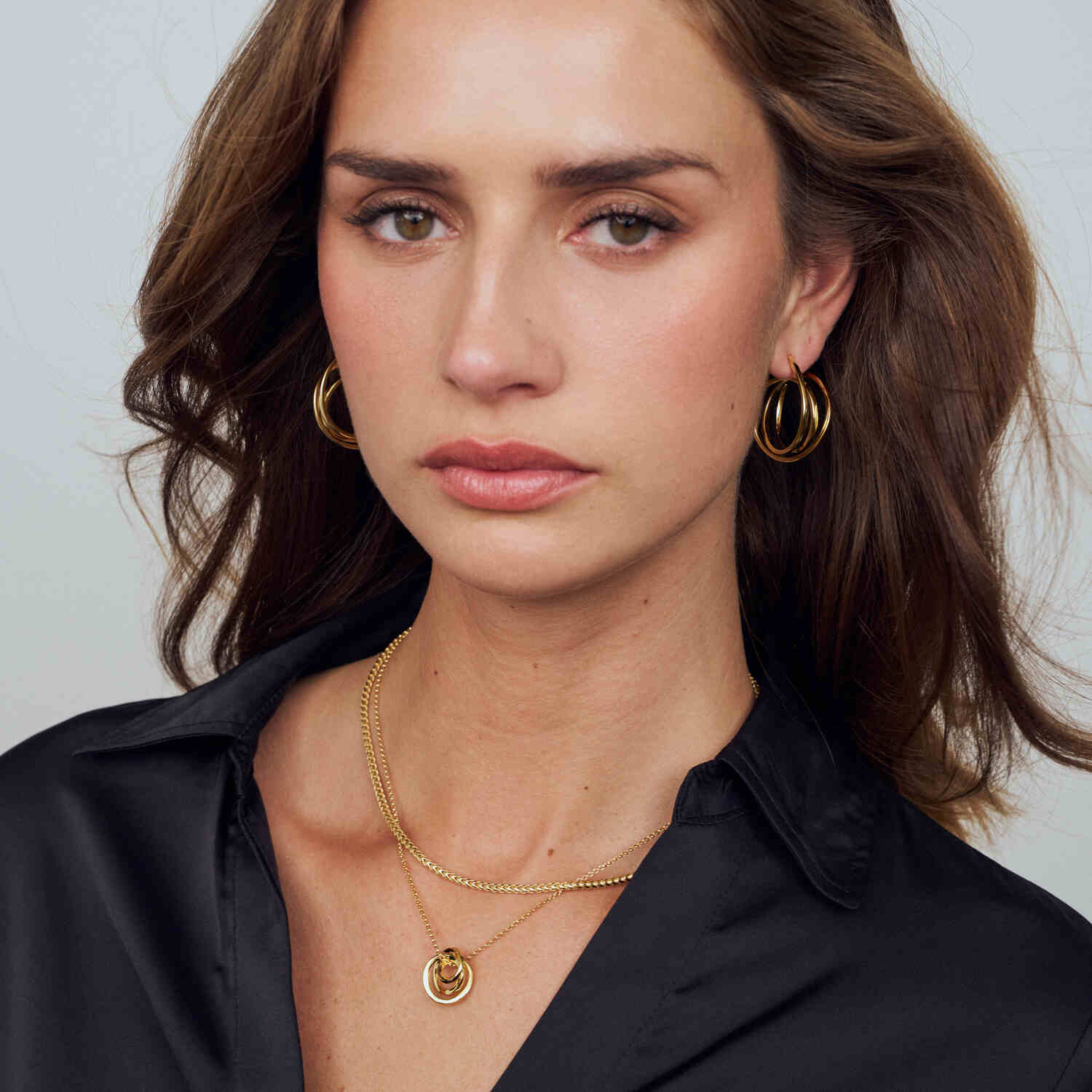 Sif Jakobs Gold Plated Muro Necklace SJ-N2754-YG - Image 2