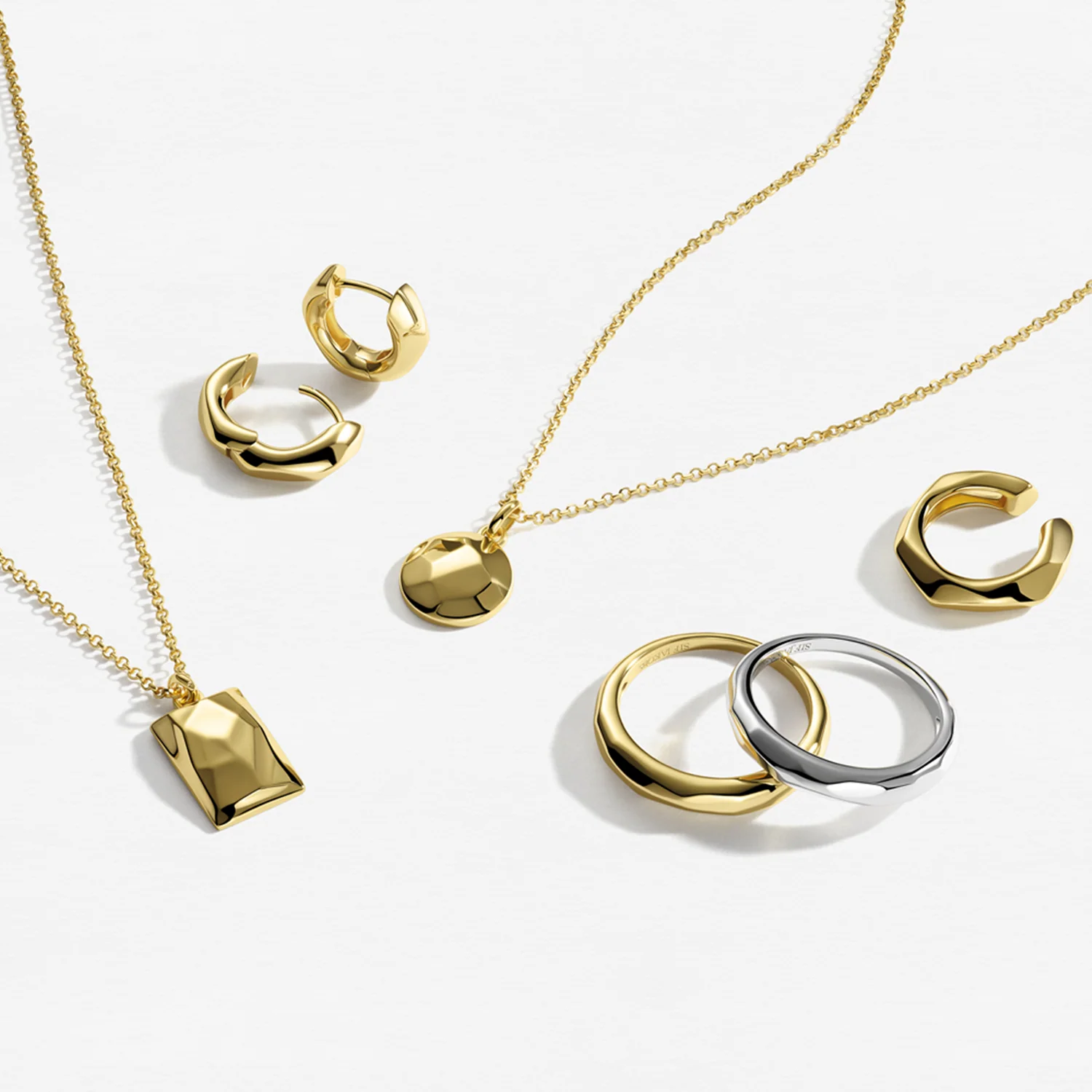 Sif Jakobs Gold Plated Roccia Ring SJ-R2724-YG-50 - Image 4