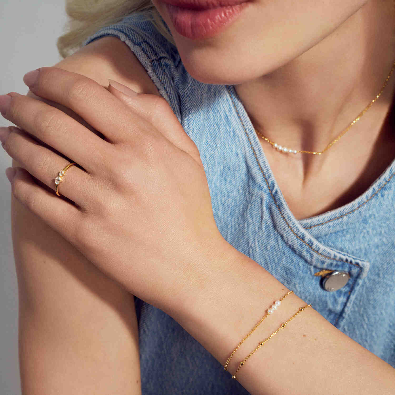 Sif Jakobs Gold Plated Sfere Bracelet SJ-B2748-YG - Image 3