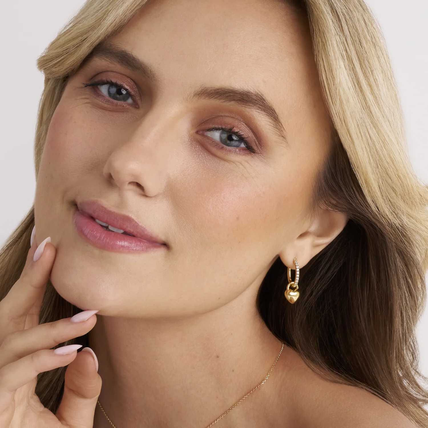 Sif Jakobs Julia Gold Plated Zirconia Earrings SJ-E2612-CZ-YG - Image 2