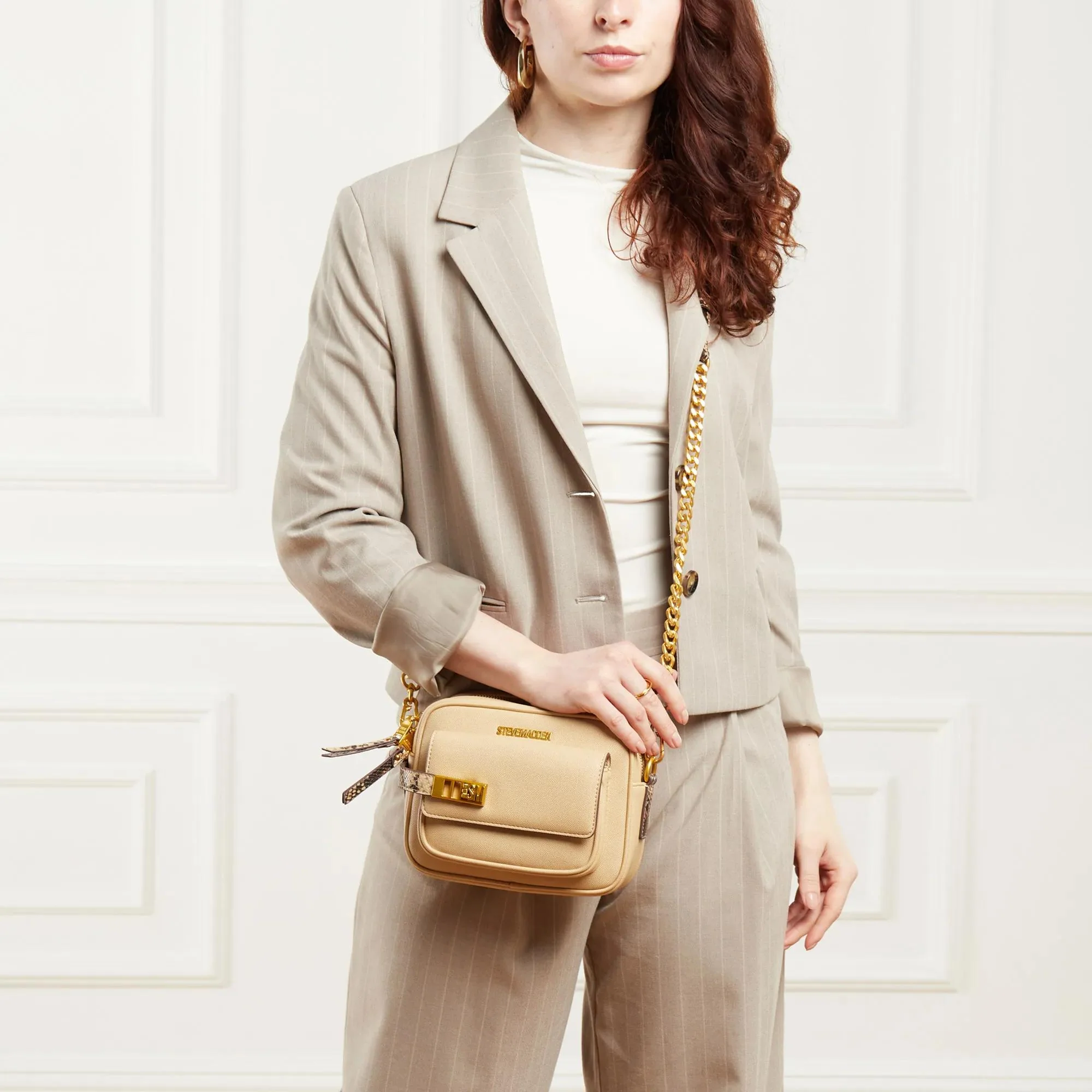 Steve Madden Beige Crossbody Bag 2001-A0499401 - Image 2