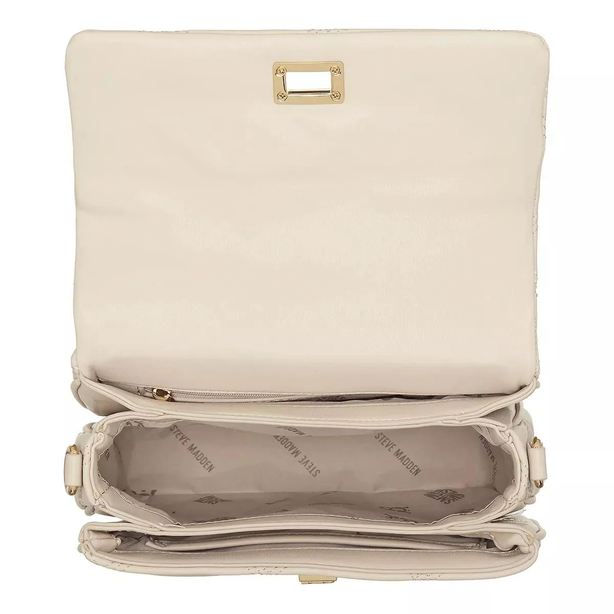 Steve Madden Cream Crossbody Bag 2001-A0368934 - Image 4