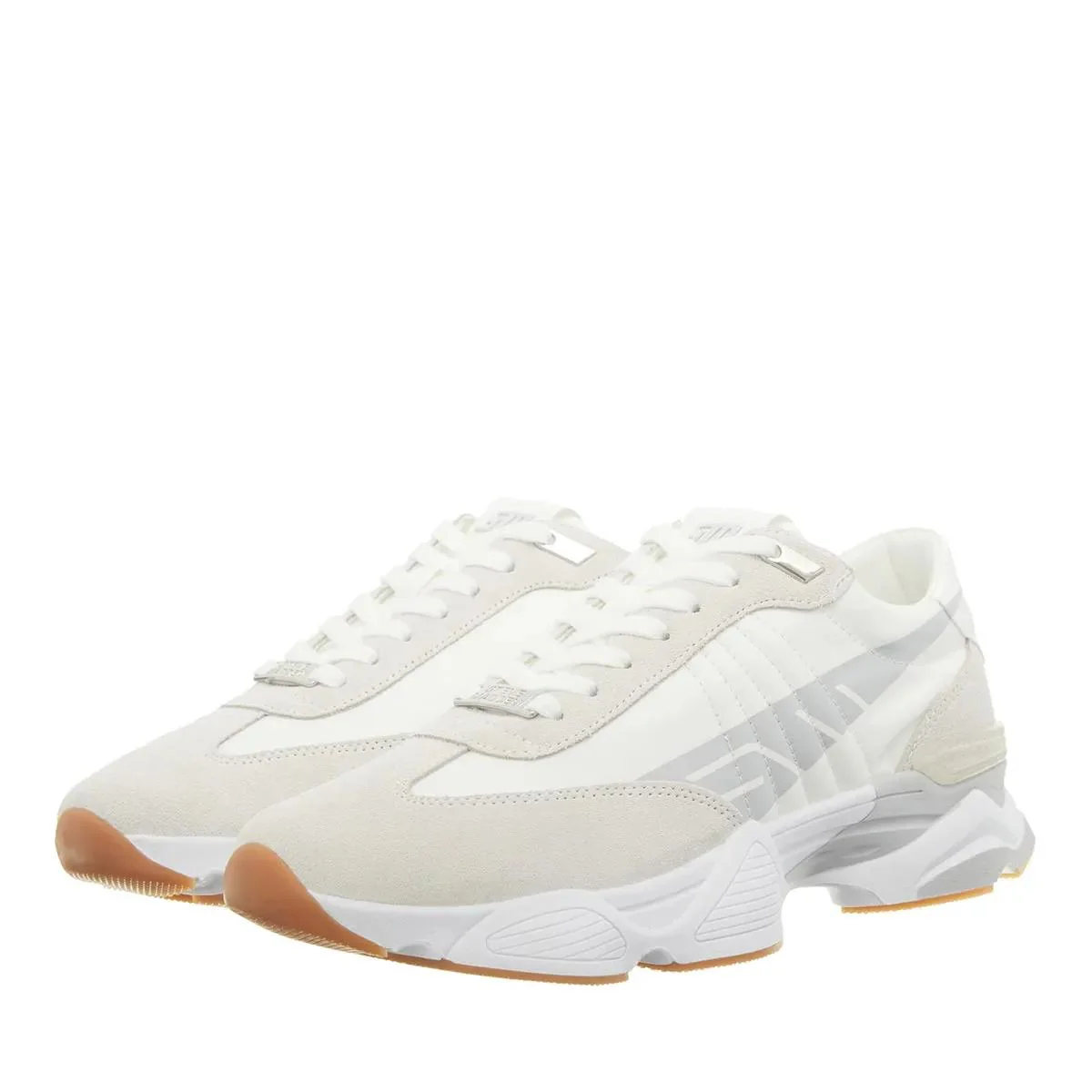 Steve Madden Grijze Leren Sneakers 2001-A0499699_39 - Image 2
