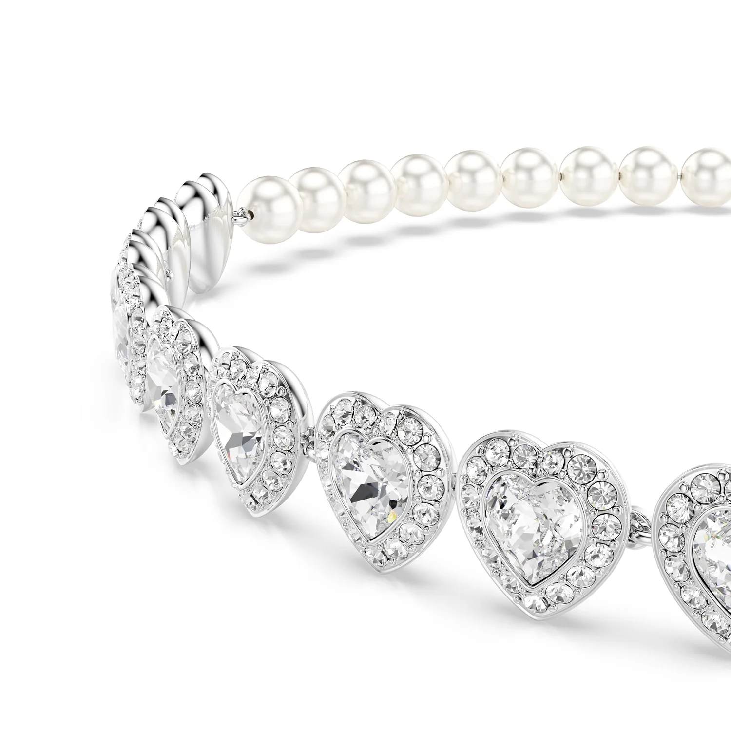 Swarovski Ariana Grande Silver Coloured Choker 5720861 - Image 2
