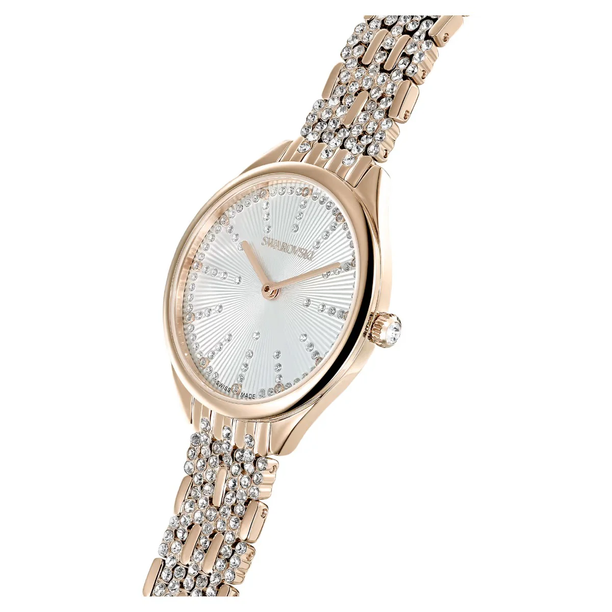 Swarovski Attract Gold Watch 5610484 - Image 6