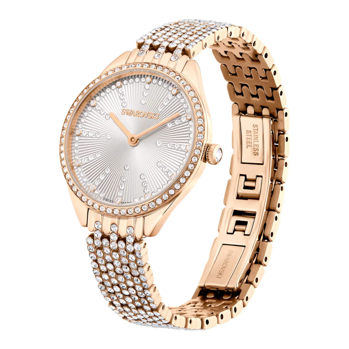 Swarovski Attract Rose gold Watch 5644053 - Image 3