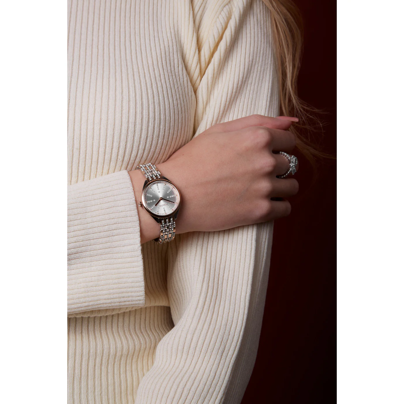 Swarovski Attract Silver Watch 5649987 - Image 2