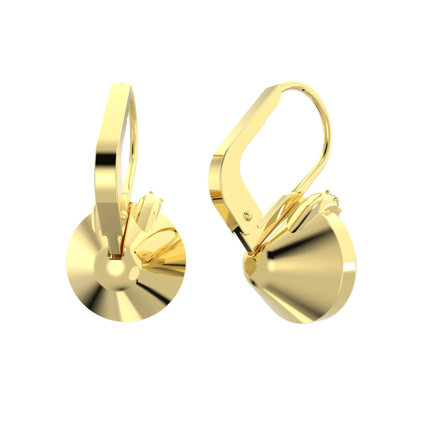 Swarovski Bella Gold Earrings 5662093 - Image 4