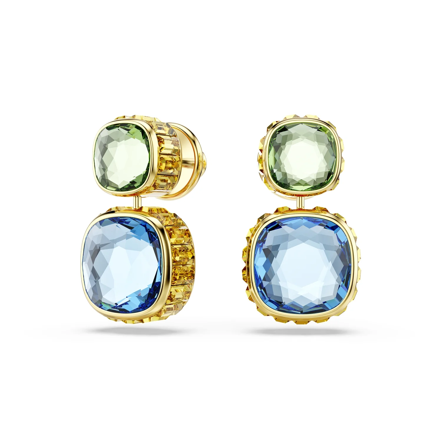 Swarovski Chroma Gold Coloured Ear studs 5692492 - Image 2