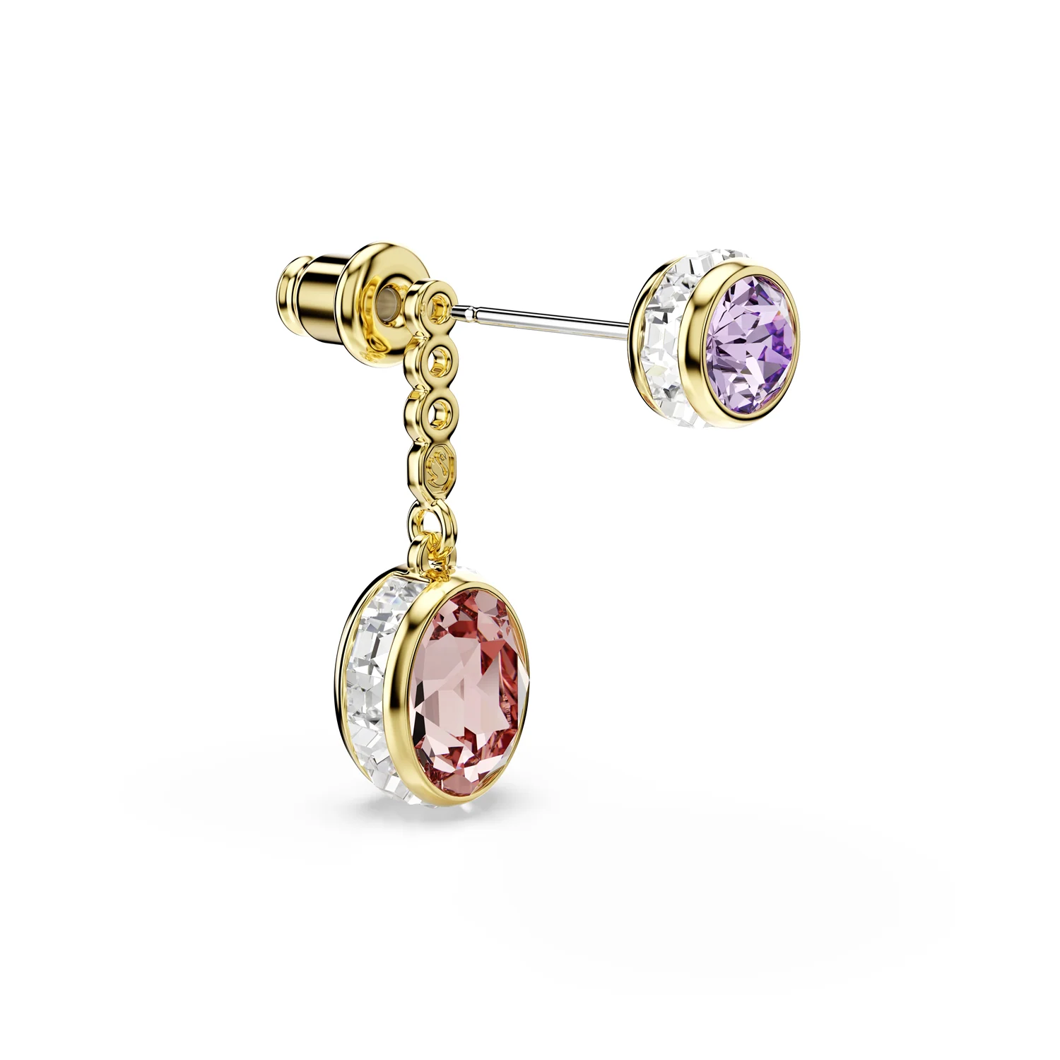 Swarovski Chroma Gold Plated Earrings 5738478 - Image 3