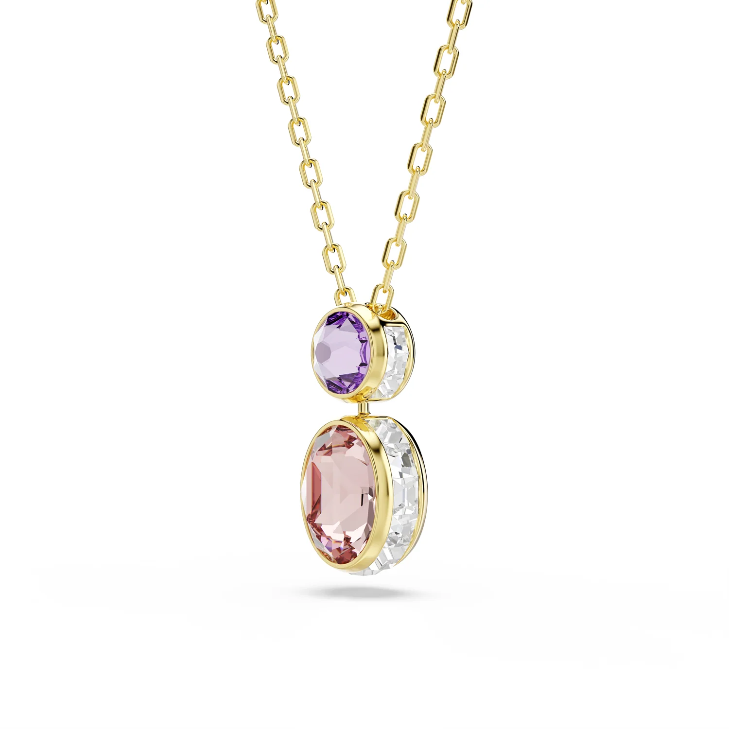 Swarovski Chroma Gold Plated Necklace 5741586 - Image 3