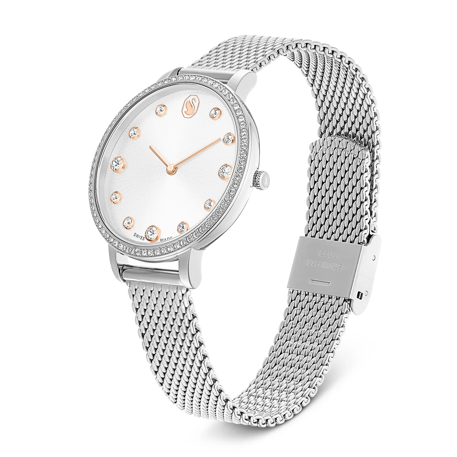 Swarovski Clarica Silver Coloured Women's Watch 5740971 - Image 2