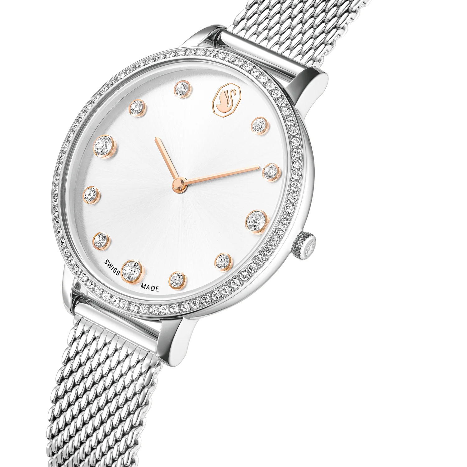 Swarovski Clarica Silver Coloured Women's Watch 5740971 - Image 3